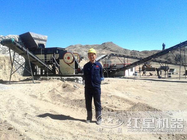 红星工程师指导国外生产现场